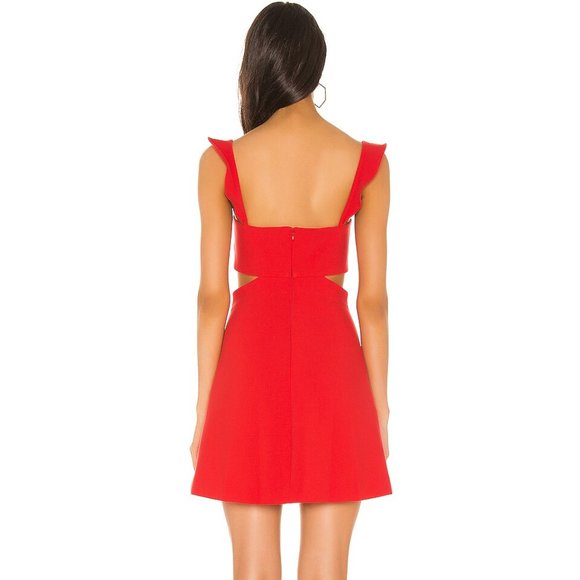 Likely's Stella Sleeveless A-Line Mini Cutout Dress (Size 6) - Picture 3 of 5
